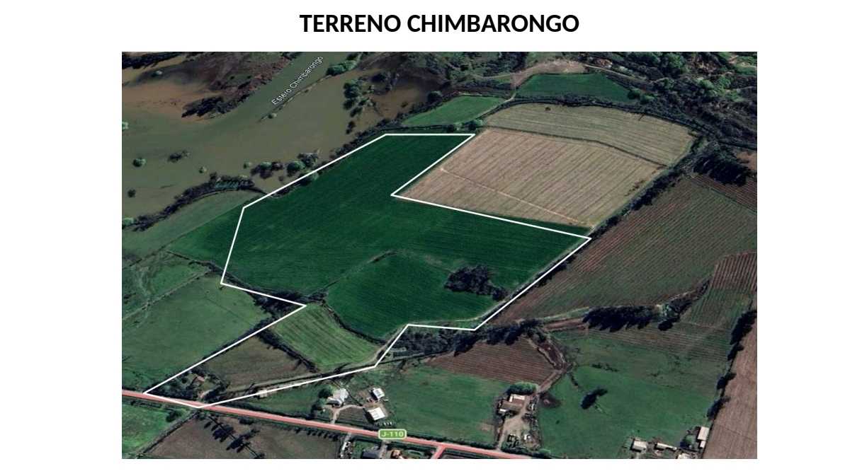 Oportunidad Inversión 10,5 Ha Panamericana