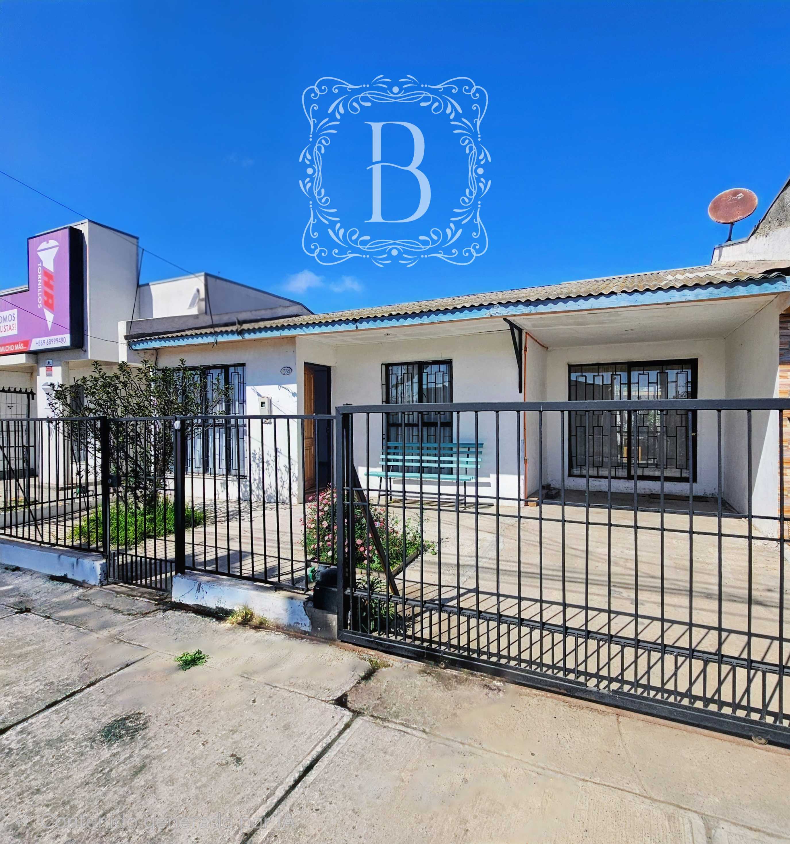 Casa 3D en Av. Cuatro Esquinas · la Serena