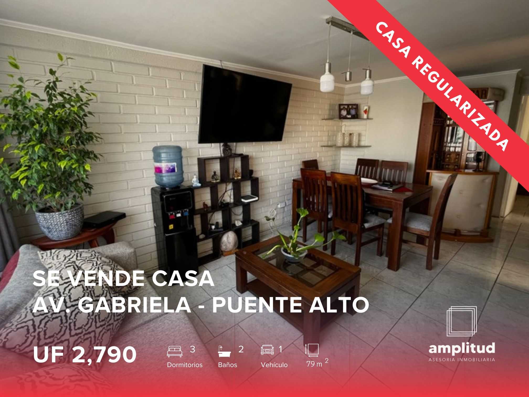 CASA 3D+2B AMPLIADA (Regularizada) Pte. Alto