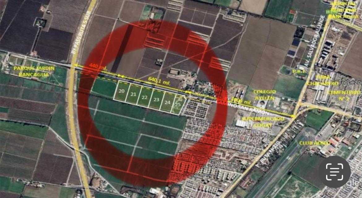 Venta Terreno Rancagua - O'Higgins