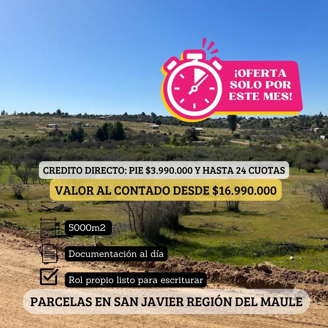 Venta Parcela San Javier - Maule