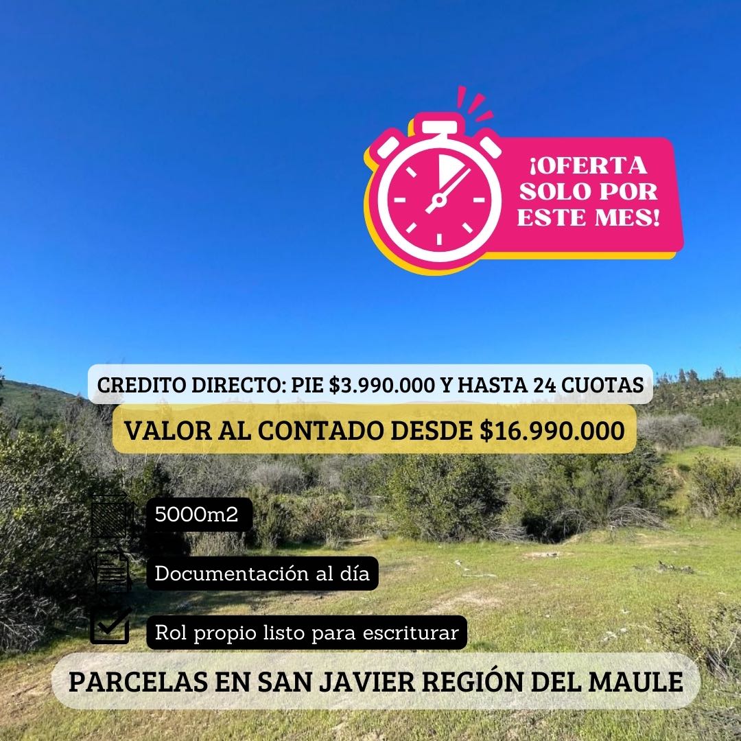 Venta Parcela San Javier - Maule